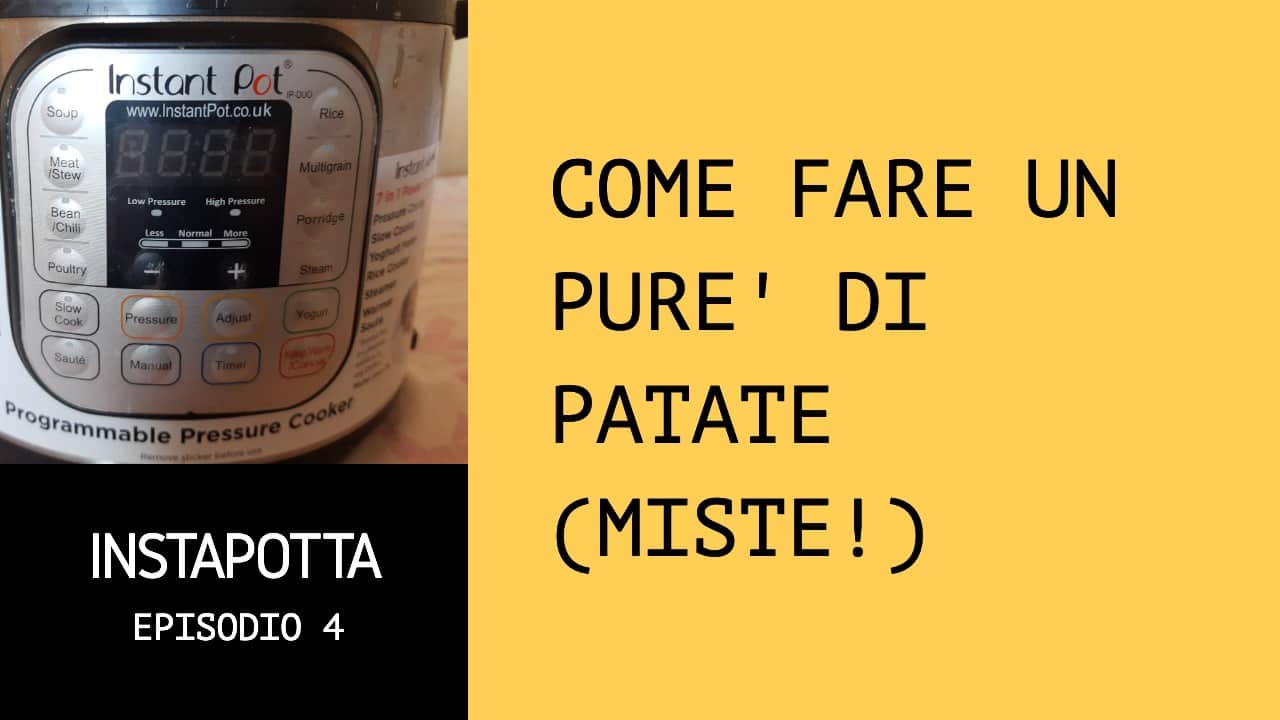 Come fare un purè di patate miste
