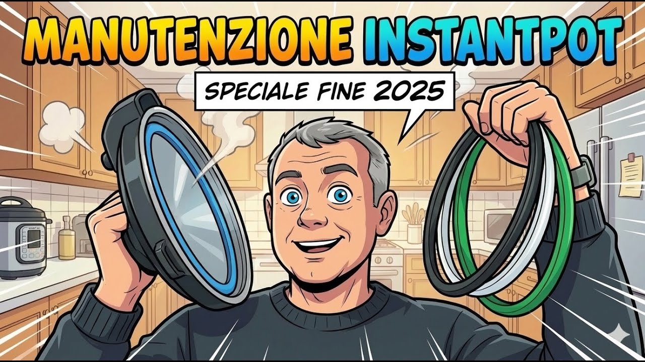 La manutenzione (ordinaria) della instantPot (speciale fine 2025)